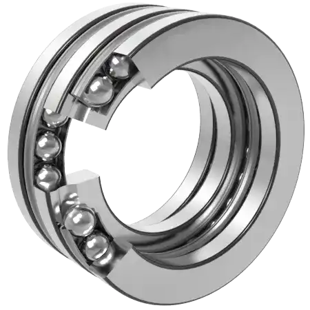 Double-direction thrust ball bearing