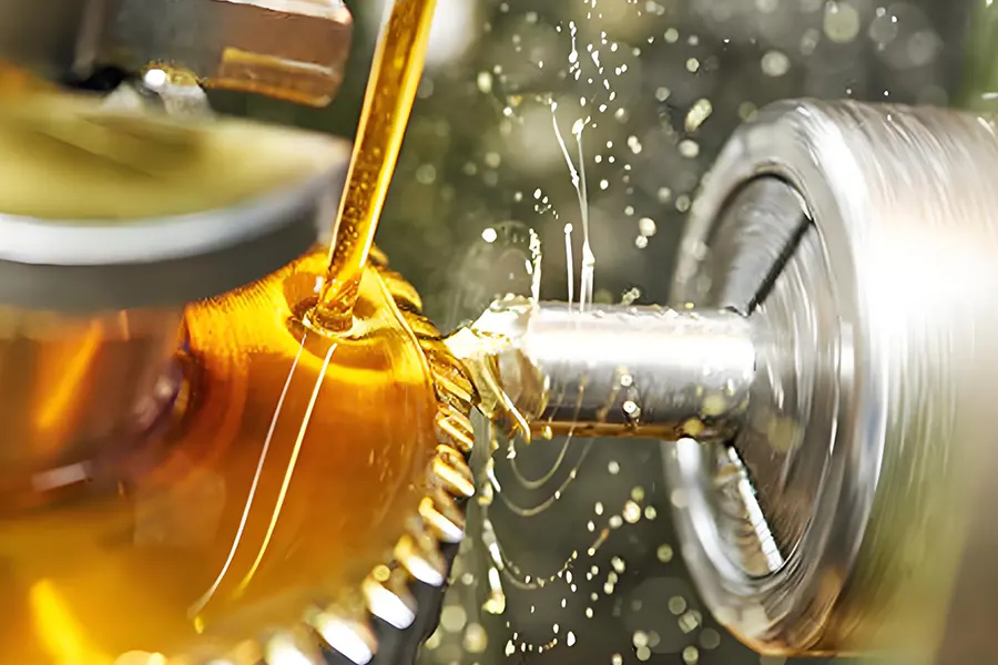 How can you prevent grease from being flushed out of the bearings?