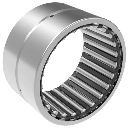 Solid needle roller bearings