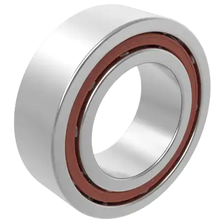 Double-row angular contact ball bearings with seals and dust caps 10~55mm