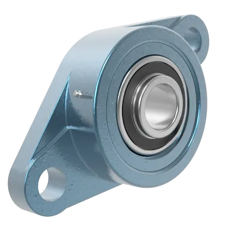Oval flange block - UKFL2